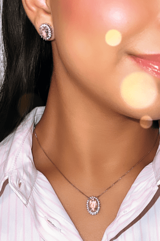 Conjunto Oval Royale Pink