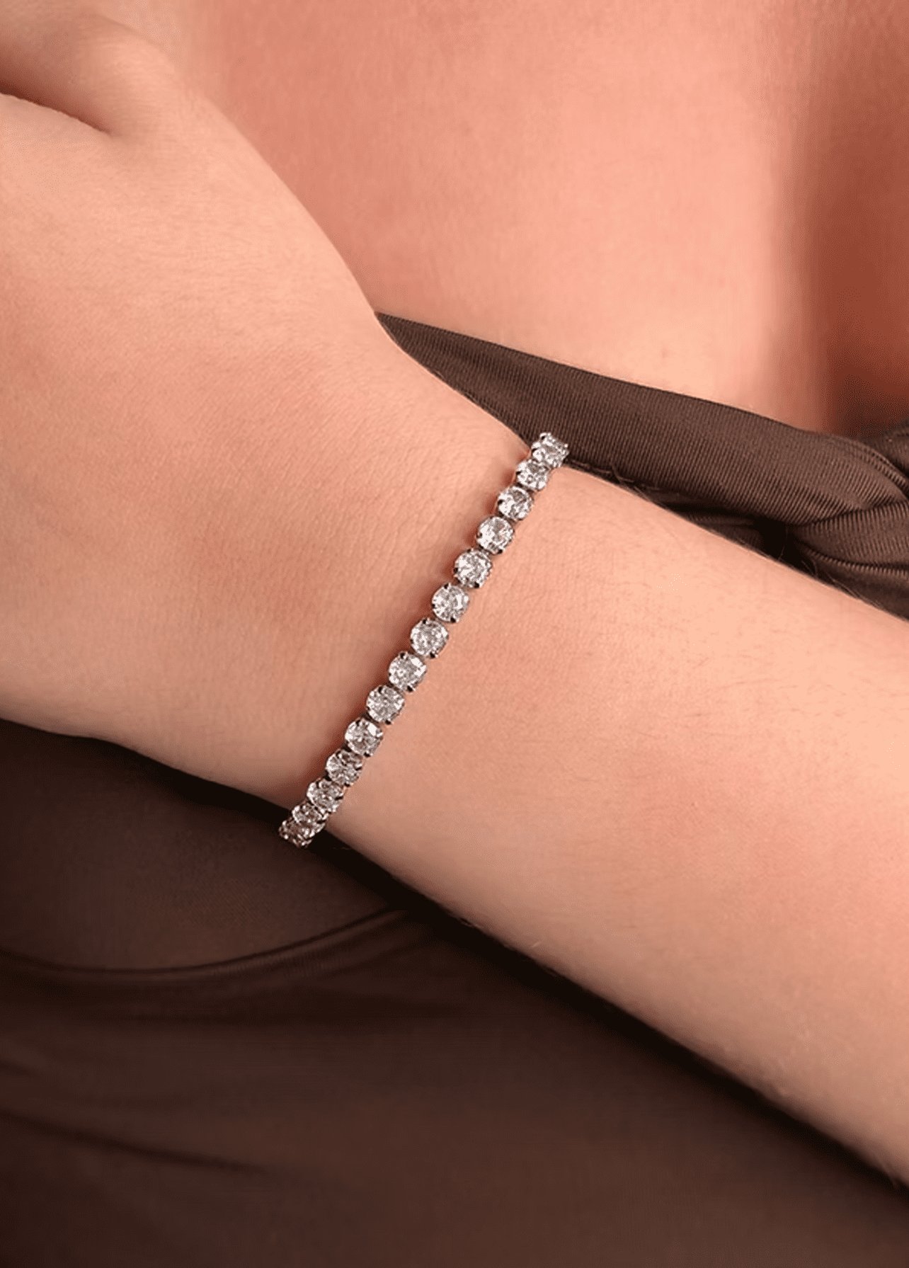 Pulseira Riviera Lumi Cristal