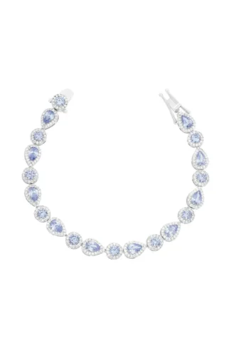 pulseira gotas tanzanita
