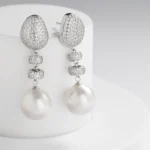 Brinco Éclat Pérola Cravejado-2