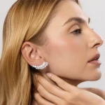 Ear Cuff Lumière Gotas Cravejadas