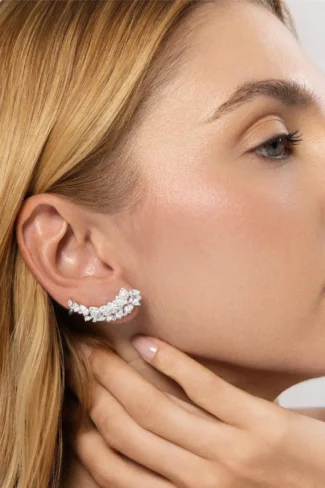 Ear Cuff Lumière Gotas Cravejadas