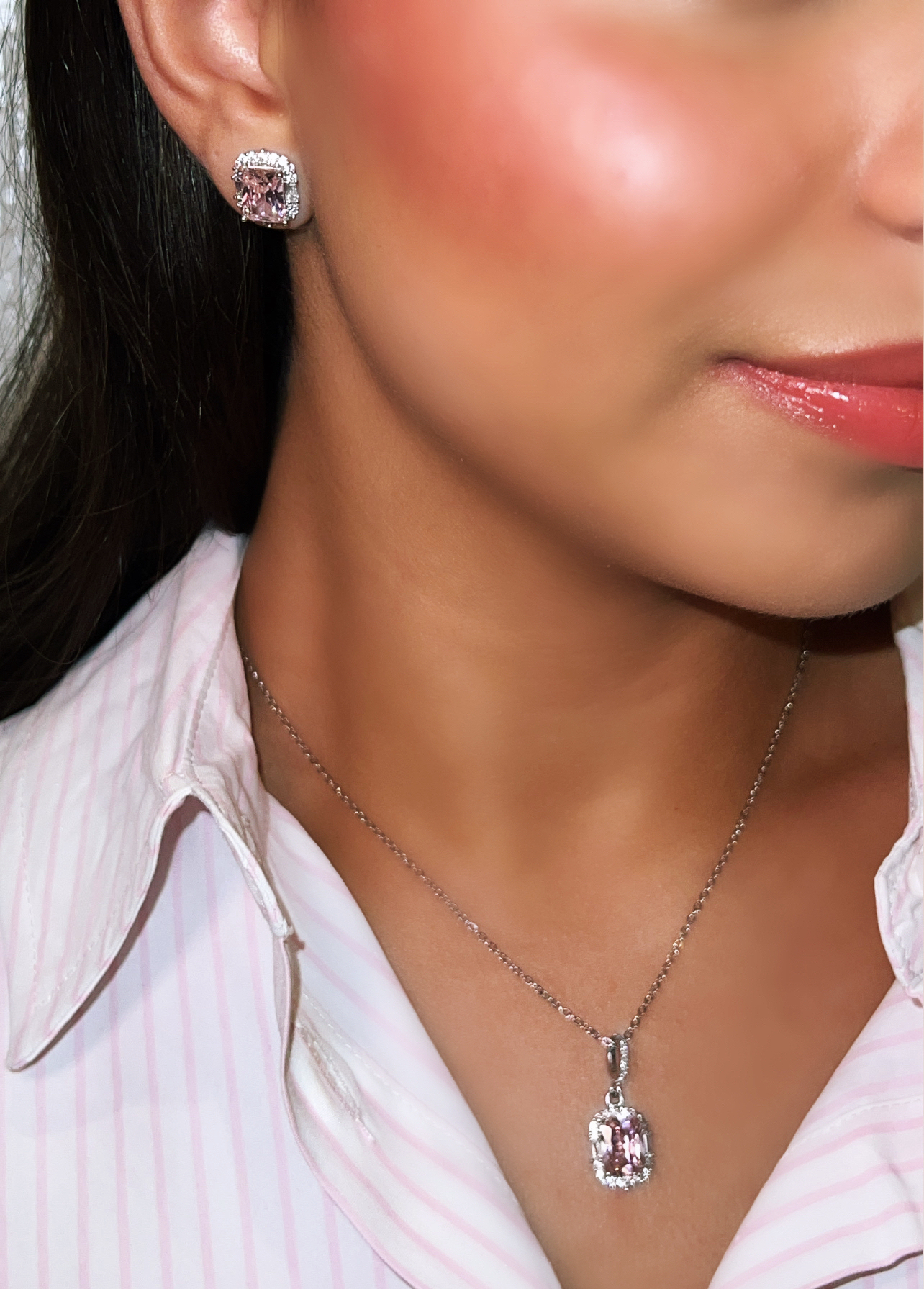 Conjunto Royale Rosé